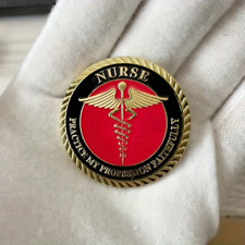 Nurse Challenge Coin - Excellent Gift - Shipped Free from the US to the US picture