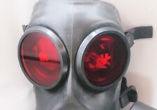 FM12 GAS MASK OUTSERTS GENUINE SAS RED RUBBER LENSES (GAS MASK NOT INCLUDED)  picture