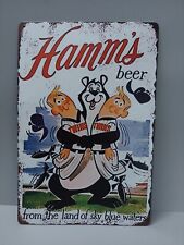 Hamms Beer Bear Twins 8x12