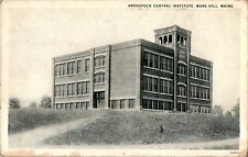 Aroostock Institute, Mars Hill, Maine ME Postcard picture