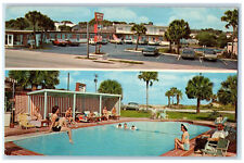 c1960's Multiview The Mayfair Motel Daytona Beach Florida FL Vintage Postcard picture