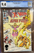 X-Men Alpha Flight #1 Marvel 1985 1st Berserkers Wraparound cover CGC 9.4 NM picture