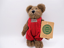 Boyds Bear plush 6" Tall "CLARK" red velvet Investment Collectibles 1999 picture