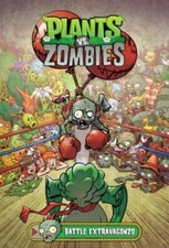 Plants vs. Zombies Volume 7: Battle Extravagonzo - Hardcover - GOOD picture
