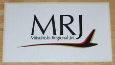 MRJ Mitsubishi Regional Jet Japan (Now named SpaceJet) Sticker Version 2 picture