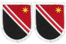84th Engineer Co US Army Unit Insignia Beret Flash Patches - 2Pack picture