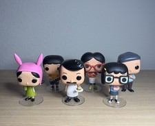 Bobs Burgers Funko Pop Vinyl Lot Of 5 - Bob, Tina, Gene, Louise, Linda & Teddy picture