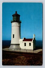 Ilwaco WA-Washington, North Head Light House, Vintage Souvenir Postcard picture