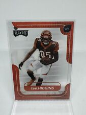 2020 Panini Chronicles Playoff Tee Higgins Momentum Clear M-11 Rookie Card RC picture