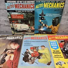 Auto Mechanics Magazine Lot (5) 1950s Hot Rods Rat Custom Cars Chevy Ford Dodge picture