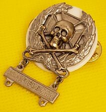 Expert Sniper Skull Badge Pin Rifle US Army Medal Military Insignia Marksman picture