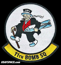 USAF 11TH BOMB SQ-11 BS-B-52-AFGSC-BARKSDALE AFB, LA-ORIGINAL AIR FORCE PATCH picture