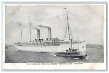 1911 Union Castle Line Royal Mail Steamer Kinfauns Castle Steamer Ship Postcard picture