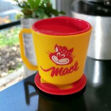 Grail New dead Stock Mac's Cat Logo Travel Mug With Base For Dash Installation picture