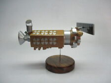 DMSP-5D2 US Space Force Spacecraft Desktop Mahogany Kiln Wood Model Small New picture