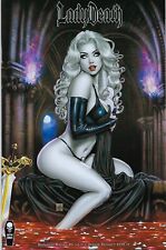Lady Death Diabolical Harvest # 1 Mike Krome Demure Edition Variant Cover  NM picture