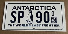 Antarctica Souvenir 3 X 6 Plastic Mini License Plate Task Force 43 picture