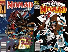 Nomad #3-4 Newsstand Covers (1992-1994) Marvel Comics - 2 Comics picture