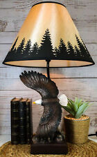 Wings Of Glory Soaring Bald Eagle Table Lamp 20