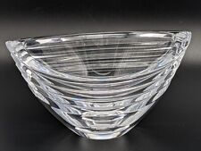 Lenox Ovations Hand Cut Lead Crystal Oval Serving Bowl picture