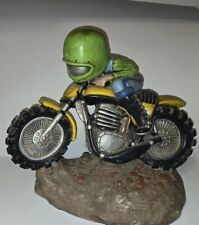Extremely Rare Apsit Bros California 1975 Motorcycle Dirtbike Racing Sculpture  picture