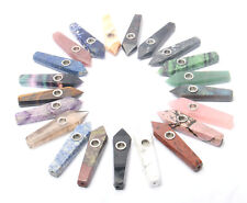 Natural Mixed materials Smoke pipe decoration Crystal Quartz Healing Decorate picture