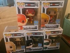Funko Pop The Big Bang Theory as DC Heroes Set Summer 2019 Convention Exclusive picture
