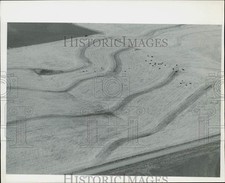 Press Photo Aerial view of soil erosion - lra96217 picture