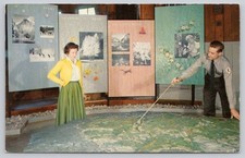 Postcard Yosemite California CA Nature Center Ranger Fish Hatchery 1960s View picture