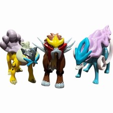 Legendary Dogs Figure Set - Entei, Raikou, Suicune picture