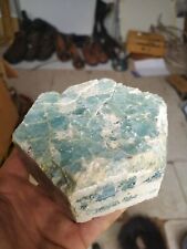 HUGE and heavy natural aquamarine Crystal - Mined acquired in Vietnam 2017  picture
