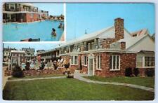 CAPE MAY NJ MAYFIELD MOTEL BEACH DRIVE SWIMMING POOL DOT & WALLY RYDER POSTCARD picture