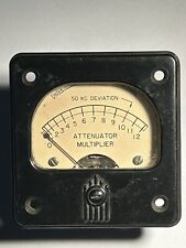 Vintage Dejur-Amsco Meter Gauge Attenuator Multiplier picture