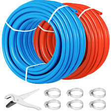 1/2 600' 2 Coils 300 Red & 300 Blue PEX Tubing Certified Oxygen Barrier Htg/Plbg picture