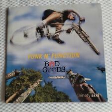 1996 Bad Goods Poster Catalog Clothing Bike Bicycle Team Hobnail Cruizer Flirt picture