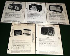 Lot 5 Radio ADMIRAL 6A2 5E2 5G2 5R1 5N1 (Models 7TO1 7TO4 7T01 7T04 Photofact s picture
