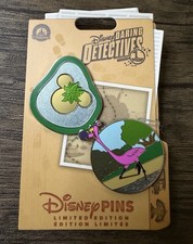 Disney Parks Daring Detectives Kilimanjaro Safari Flamingo LE 2 Pin Set 2026 picture