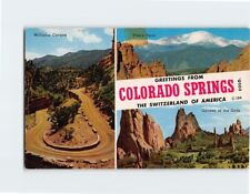 Postcard Colorado Springs Views Greetings from Colorado Springs Colorado USA picture