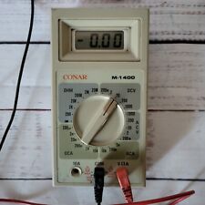 CONAR M-1400 Vintage Multimeter OHM DCA  DCV  ACA  With Leads Works picture