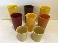 (8) Vintage Tupperware Tumbler Drinking Glass Lot- 1348, 1251, 873 picture