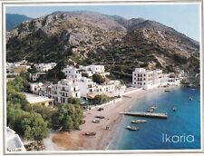 Scenic Ikaria Therma Coastal Village, Greece - Beautiful Vintage Postcard picture