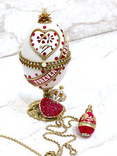 Faberge ONE OF A KIND Faberge egg style  Real egg Music Faberge picture
