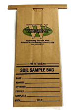 Soil Sample Bag Waters Agricultural Laboratories (10-Pack) picture