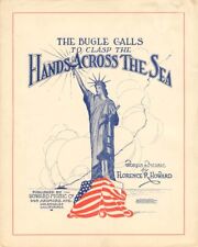 Music Sheet for The Bugle Calls to Clasp the Hands Across the Sea - U. S. Treasu picture