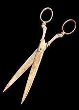 Vintage German “Warranted Forged Steel Foreign” Scissors 9.25” picture