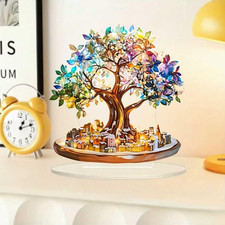 Vibrant Gem like Tree Acrylic Desktop Decoration, Suitable for Home Décor in Liv picture