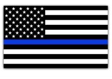 Police Blue Lives Matter American Flag Car magnet 6