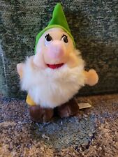 Vintage Bashful Disney Store  From Snow White Dwarf Plush Stuffed Toy Doll picture