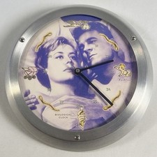 Vintage 1996 FoxKlox Biological Wall Clock 10" Novelty Pop Art Tested Working picture