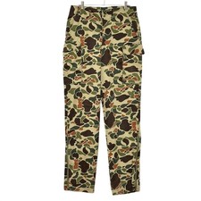 Himalayan Duck Camo Cargo Pant Men 31x33 Vintage Style Frogskin Hunting Outdoors picture